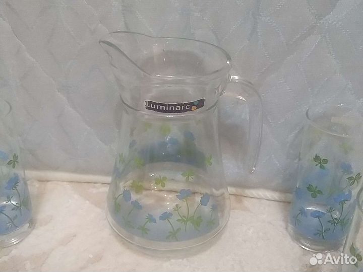 Набор кувшин и 6 стаканов
