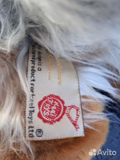 Игрушка мягкая Собака Йокширский терьер