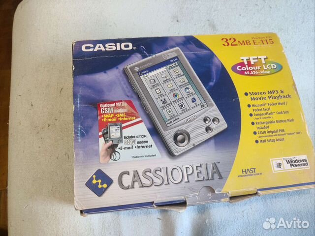 Карманный компьютер Casio Cassiopeia