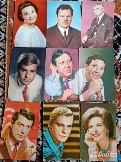 Фото артистов СССР 1960-70г