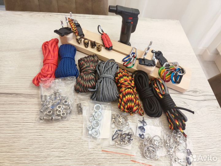 Набор для плетения (комплект): паракорд, темляк