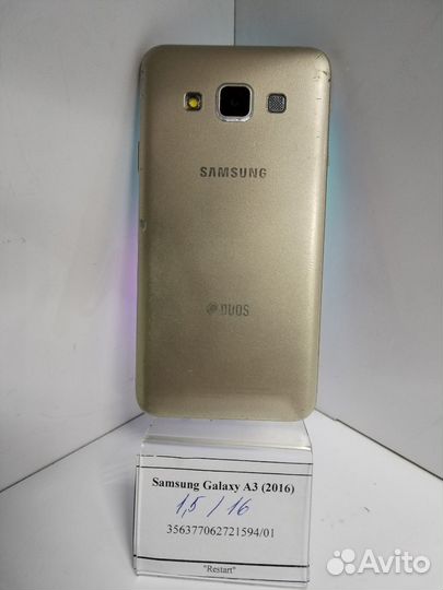 Samsung Galaxy A3 (2016) SM-A310F/DS, 16 ГБ