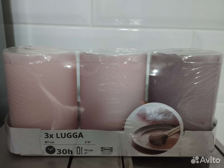 Свечи Икеа lugga