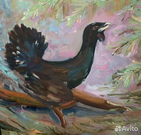 Этюд маслом холст на картоне 