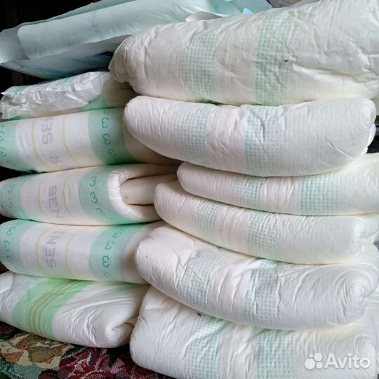 Подгузники для взрослых seni, плёнки