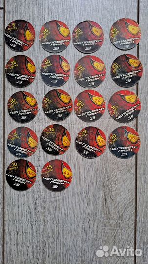 Фишки человек паук