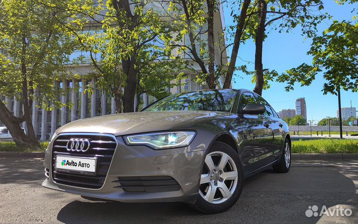 Audi A6 2.0 CVT, 2013, 208 000 км