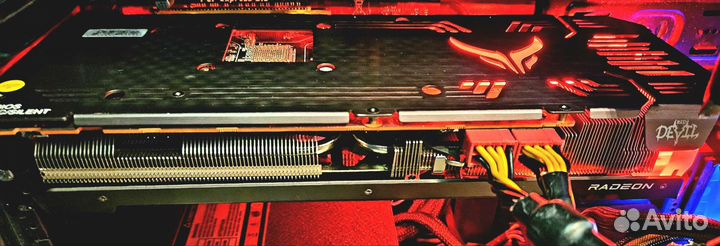 Red Devil RX 6700 XT, 12Gb, идеал/пломба