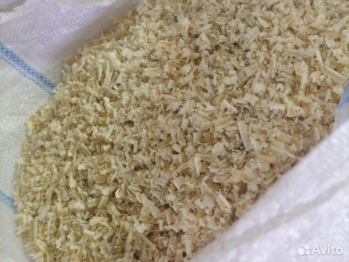 Стружка сосновая сухая