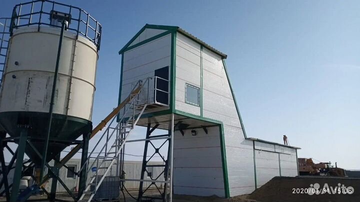 Бетонный завод зимний 30 м3