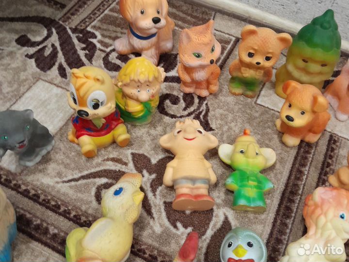 Резиновые игрушки СССР
