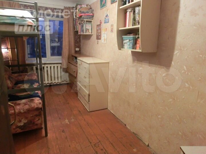 Комната 9,5 м² в 1-к., 5/5 эт.