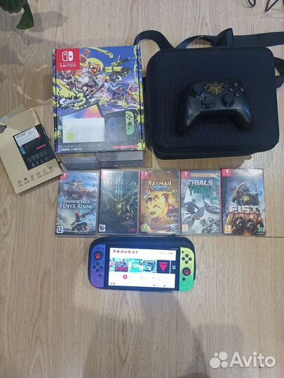 Nintendo switch oled splatoon 3