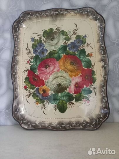 Поднос жостово