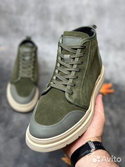 Кеды высокие зимние