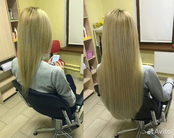 Наращивание волос премиум класса