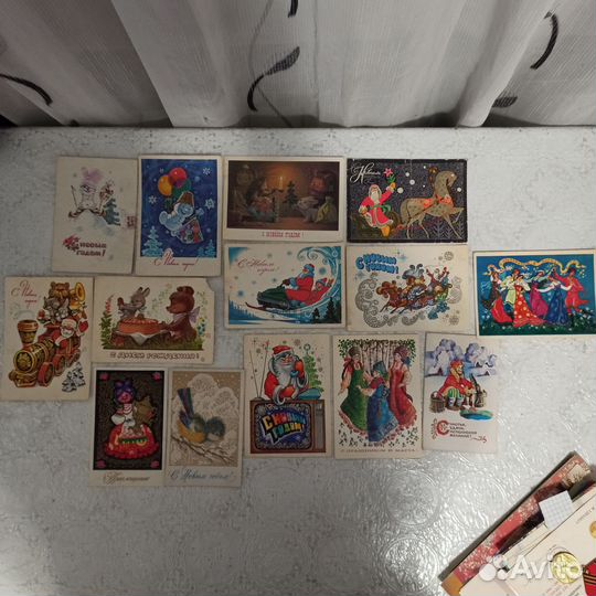 Открытки Зарубина и других,есть редкие