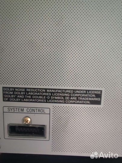 Музыкальный центр sony