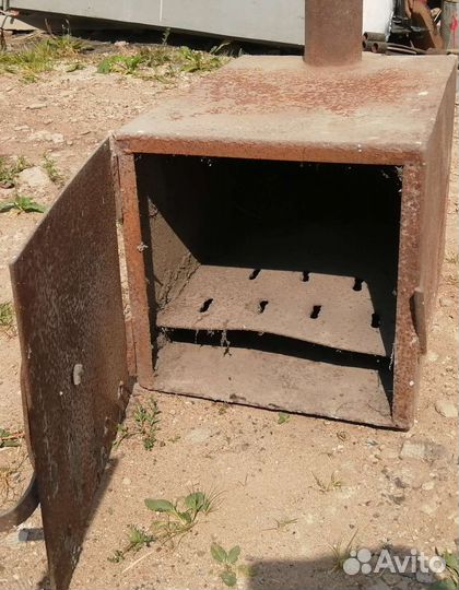 Печь буржуйка бу