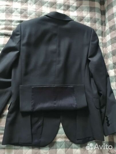 Пиджак школьный для мальчика 140