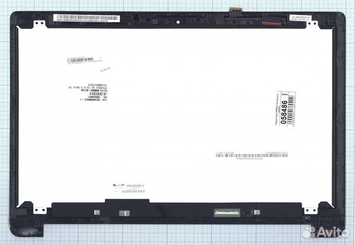 Модуль - для Asus TP550LA-1A черный с рамкой, Диаг