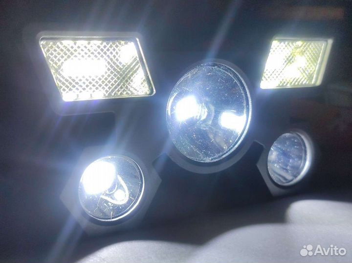 Налобный фонарь аккумуляторный. Usb