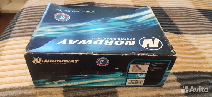 Лыжные ботинки nordway 34