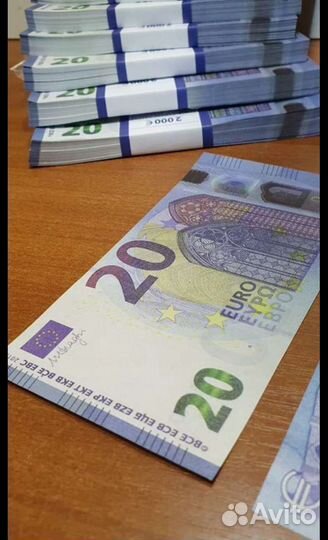 20 евро купюры банка приколов