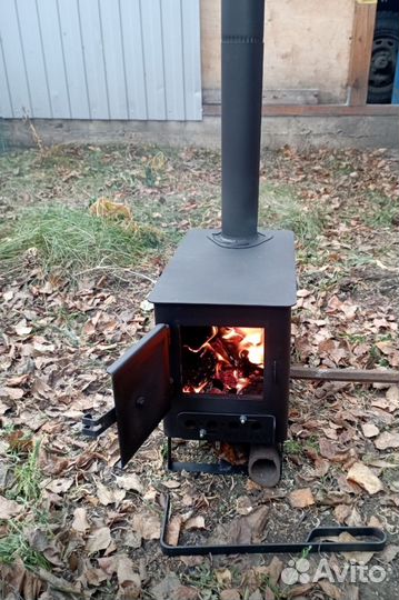 Печь отопительная походная палатки буржуйка печка