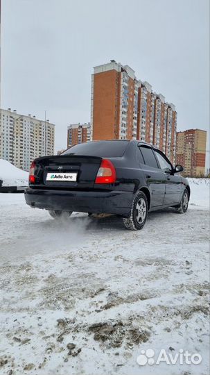 Hyundai Accent 1.5 МТ, 2007, 213 000 км