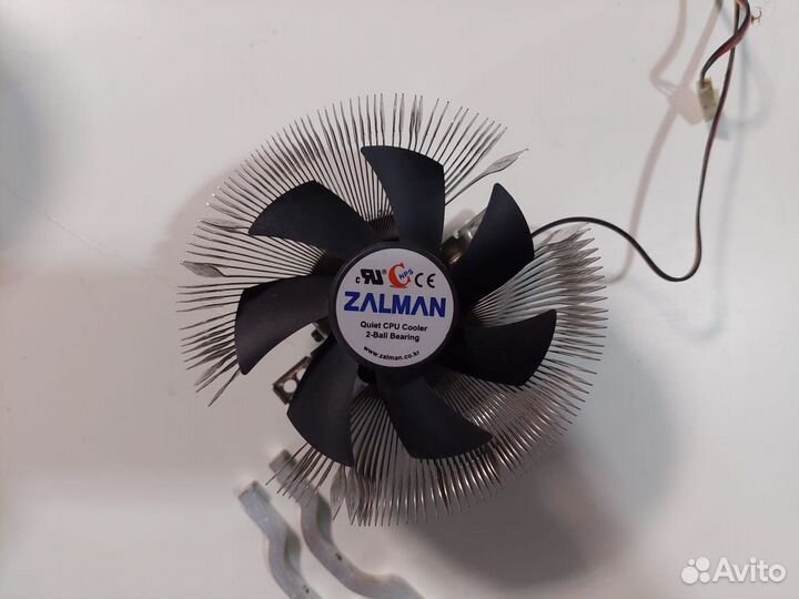 Мощный кулер Zalman для socket 478