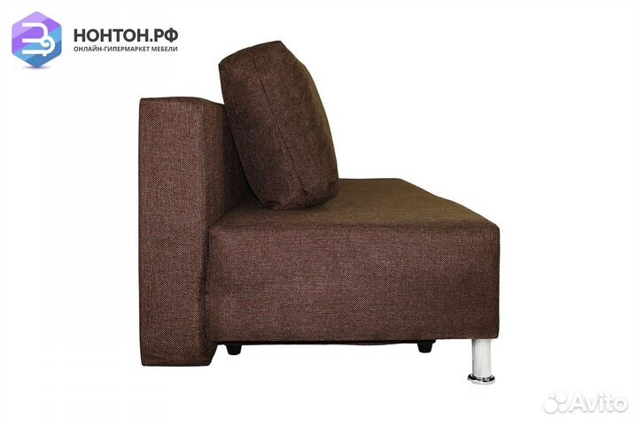 Диван еврокнижка Парма коричневый