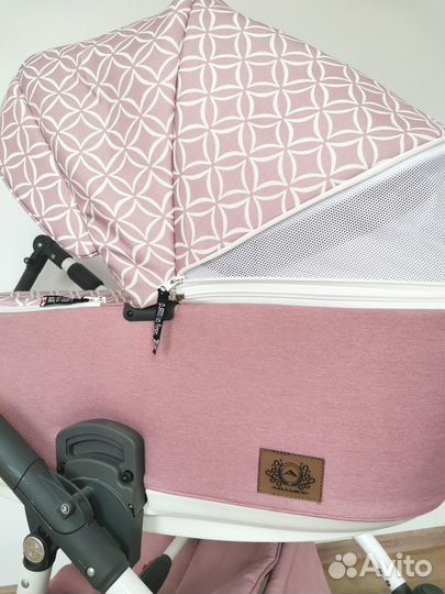 Коляска 2 в 1 adamex reggio