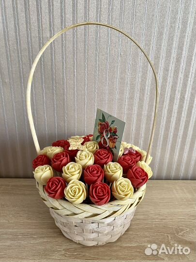 Букет из шоколадных роз