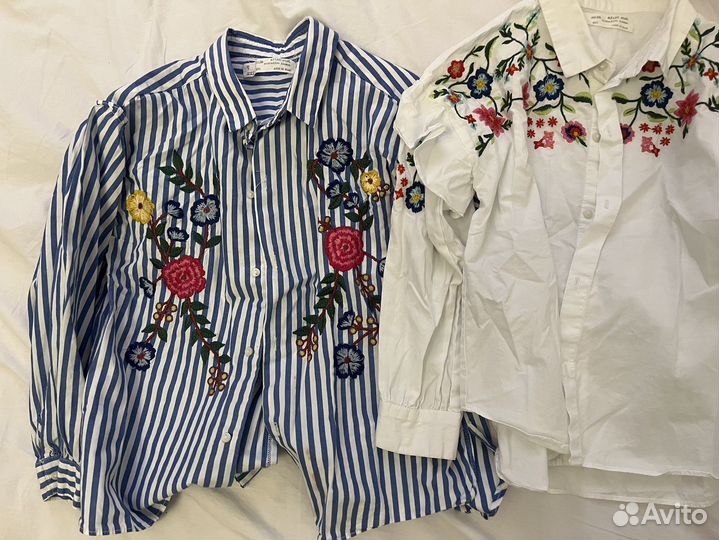 Рубашка для девочки 110-116