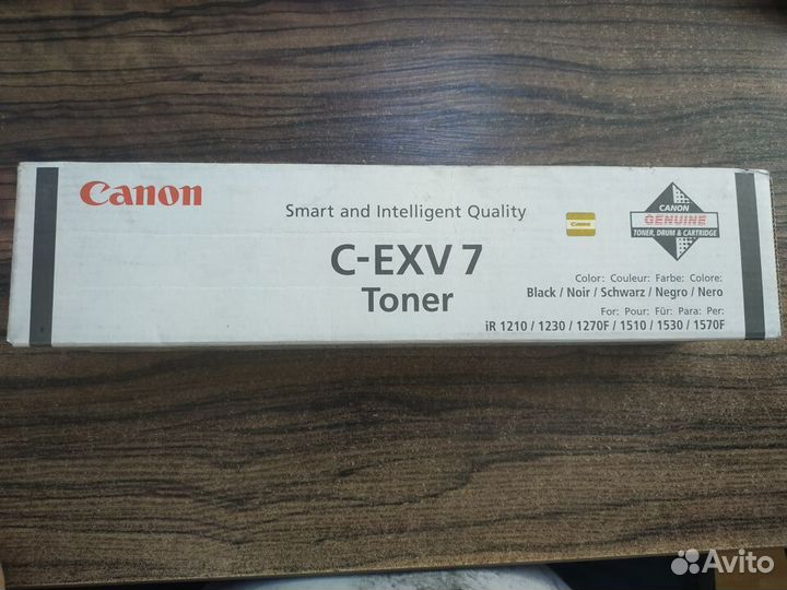 Canon C-EXV7 toner, оригинал, новый