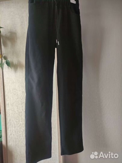 Брюки школьные на резинке