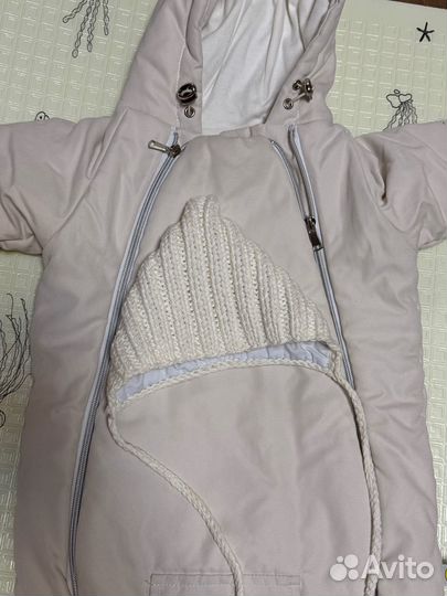 Комбинезон конверт на выписку