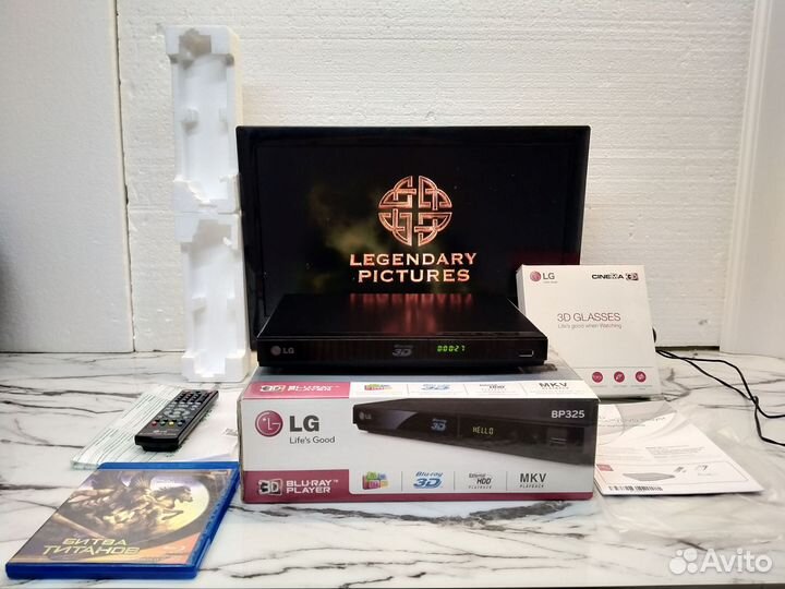 3D Blu-ray плеер LG BP325 Индонезия