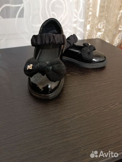 Туфли для девочки 28 размер нарядные