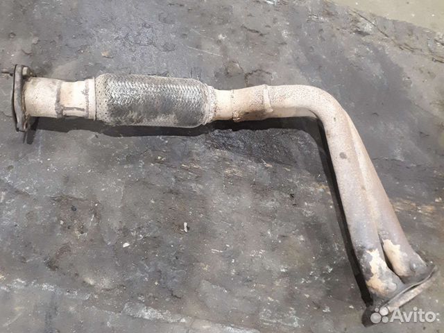 Труба приёмная ауди а6 с4