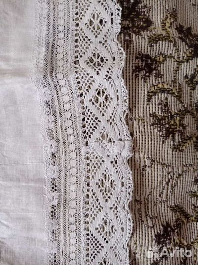 Винтаж ручная работа кружевные скатерки прошлого в