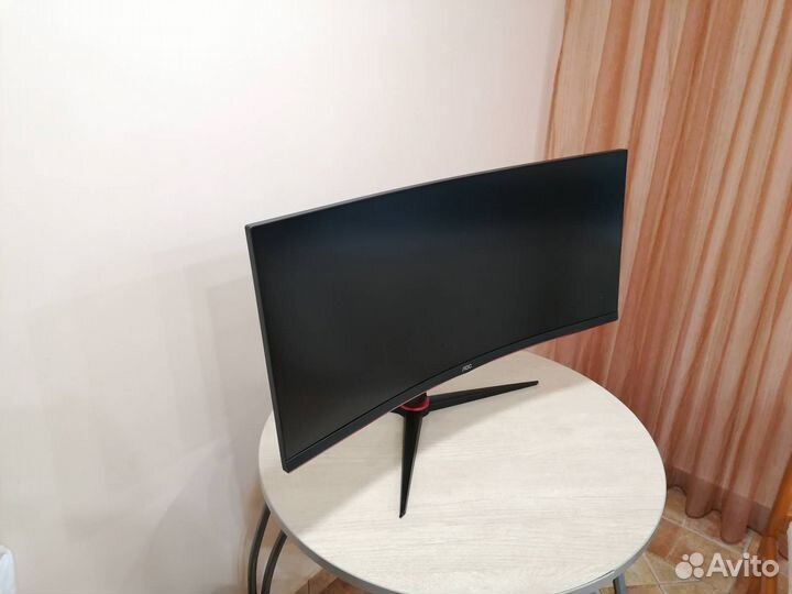 Монитор для компьютера игровой изогнутый 34''