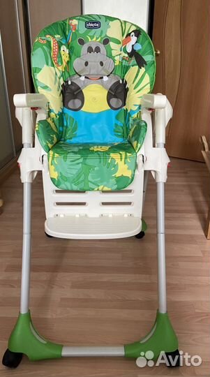 Стульчик для кормления chicco polly