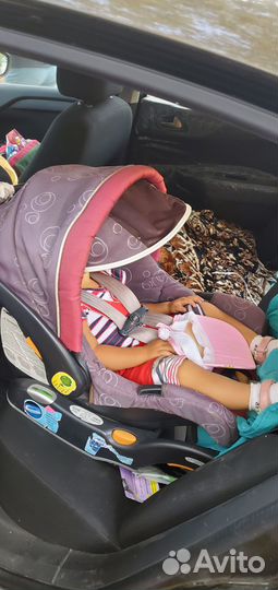 Автолюлька Chicco keyfit 30 isofix или рем с базой