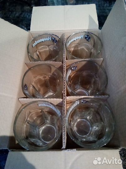 Коллекционные пивные бокалы Hoegaarden