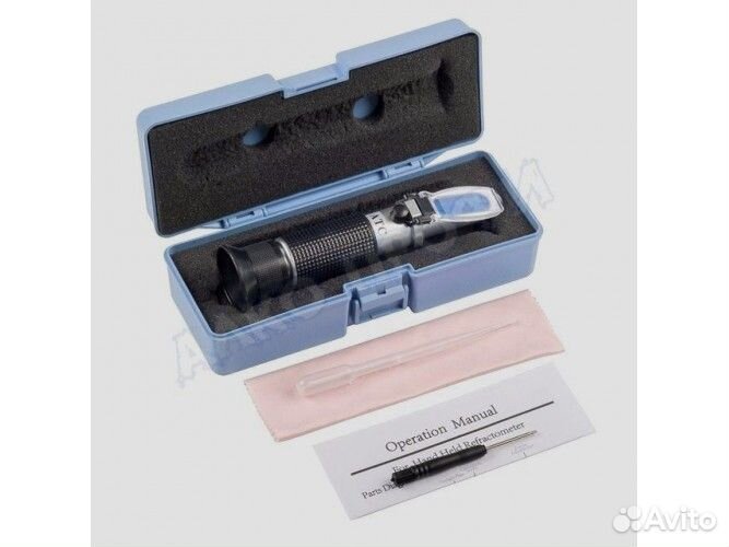 Рефрактометр спиртовой (0-80%)