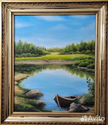 Картина маслом на холсте большая