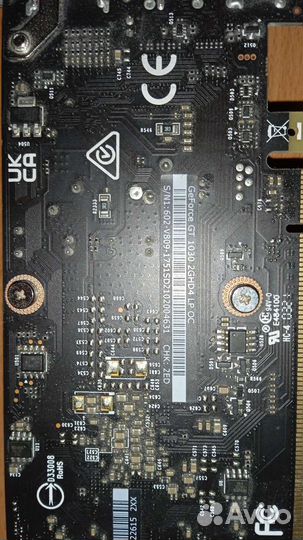 Видеокарта msi gt1030 2ghd4