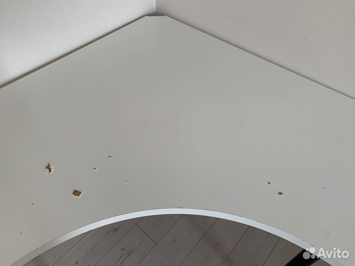 Стол угловой икеа линнмон/адильс